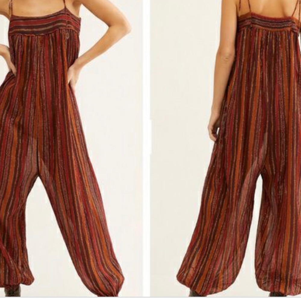 Free People Harem Jumpsuit NWT